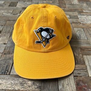 Pittsburg Penguins NHL Hockey Baseball Hat ‘47 One Size Unisex